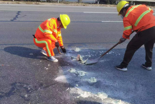 宁河公路下沉注浆加固